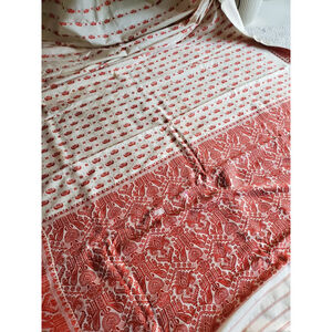 Women Pure Assam Mulberry Silk Saree Habdloom Wedding Party Festive